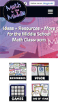 Mobile Screenshot of math-in-the-middle.com